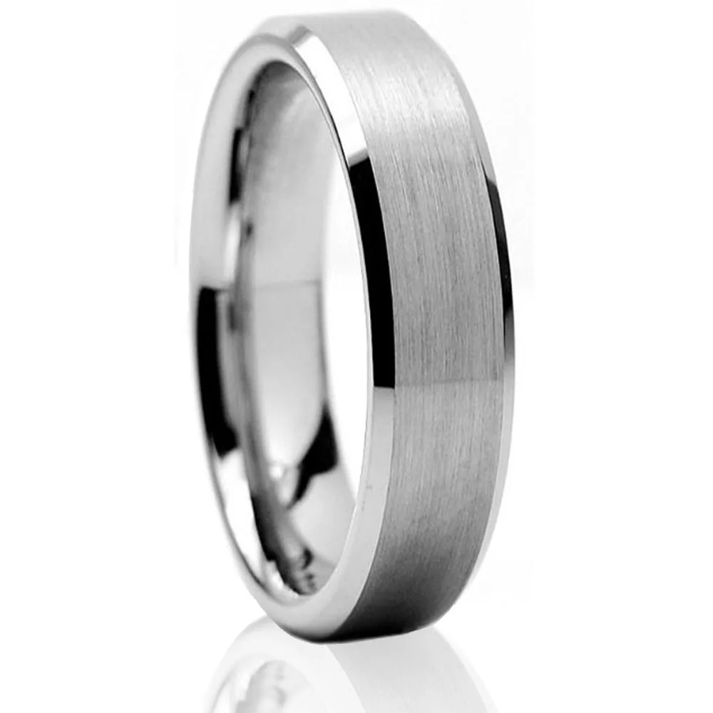 silver-6mm-tungsten-brushed-beveled-mens-ring-wedding-band-engagement-anniversary-sbr