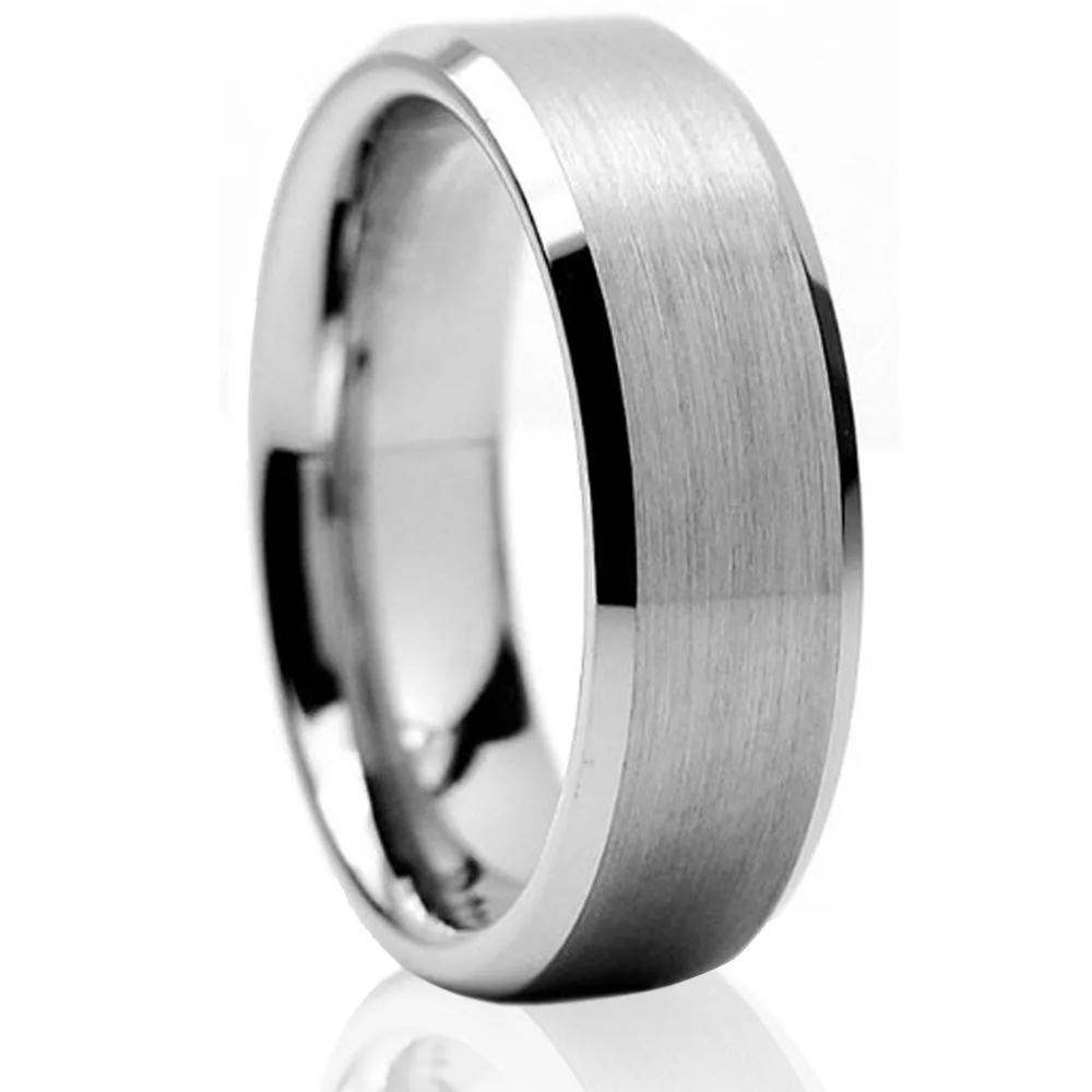 silver-8mm-tungsten-brushed-beveled-mens-ring-wedding-band-engagement-anniversary-sbr