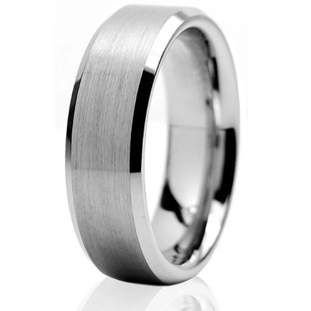 silver-8mm-tungsten-brushed-beveled-mens-ring-wedding-band-engagement-anniversary-sbr