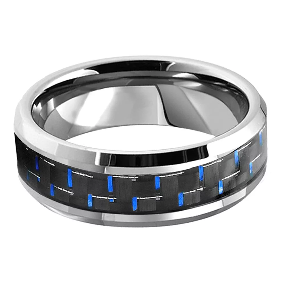 silver-tungsten-blue-black-carbon-fiber-beveled-mens-ring-wedding-band-engagement-anniversary-bcf_crdwrv