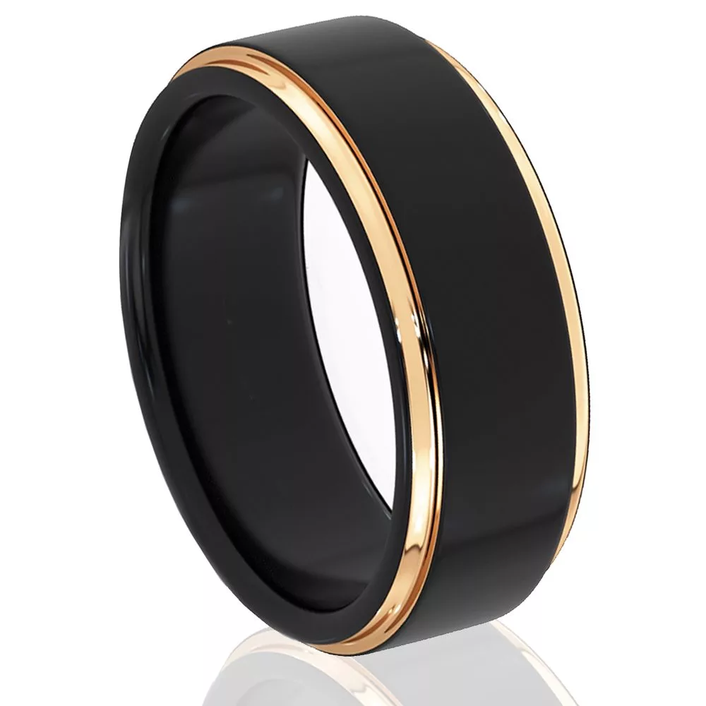 tungsten-carbide-black-8mm-rose-gold-brushed-wedding-band-ring-gle